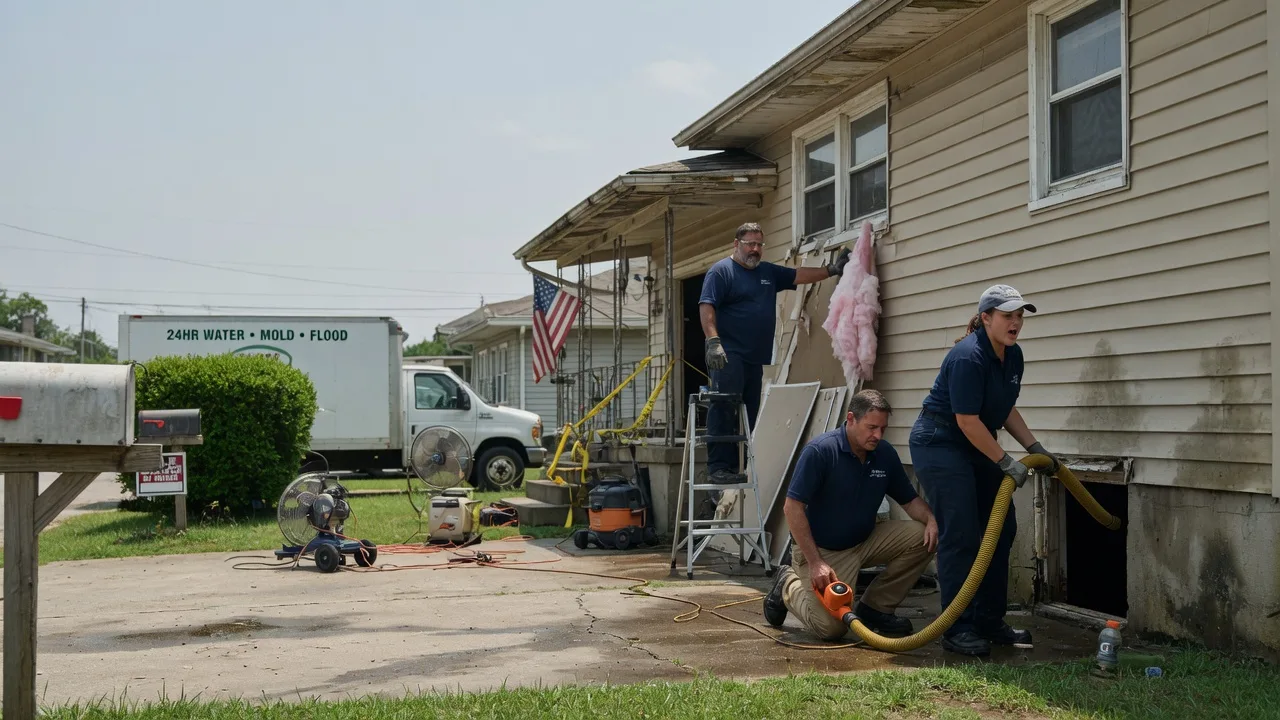 Water Damage Repair in Pawnee, IL near me